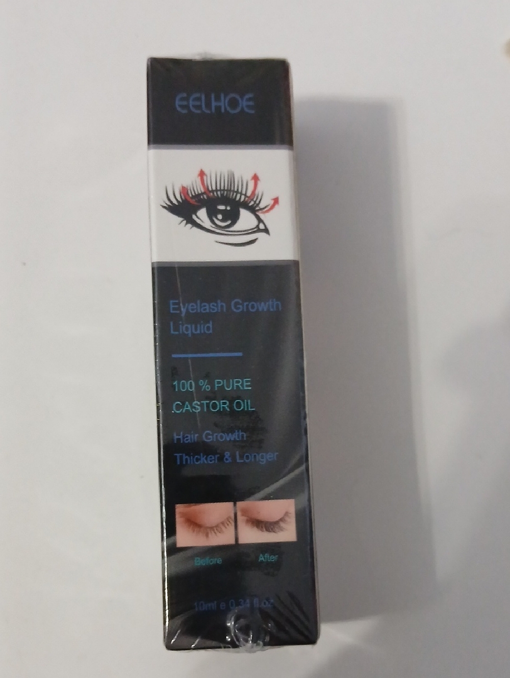 Eyelash Growth Liquid with Castor Oil - 10ml Exp 10/8/2026